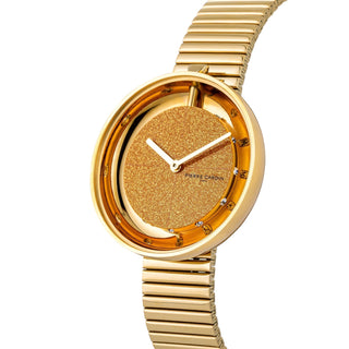 PIERRE CARDIN Women's Watch with Gold Stainless Steel Case and Gold Stainless Steel Band-1