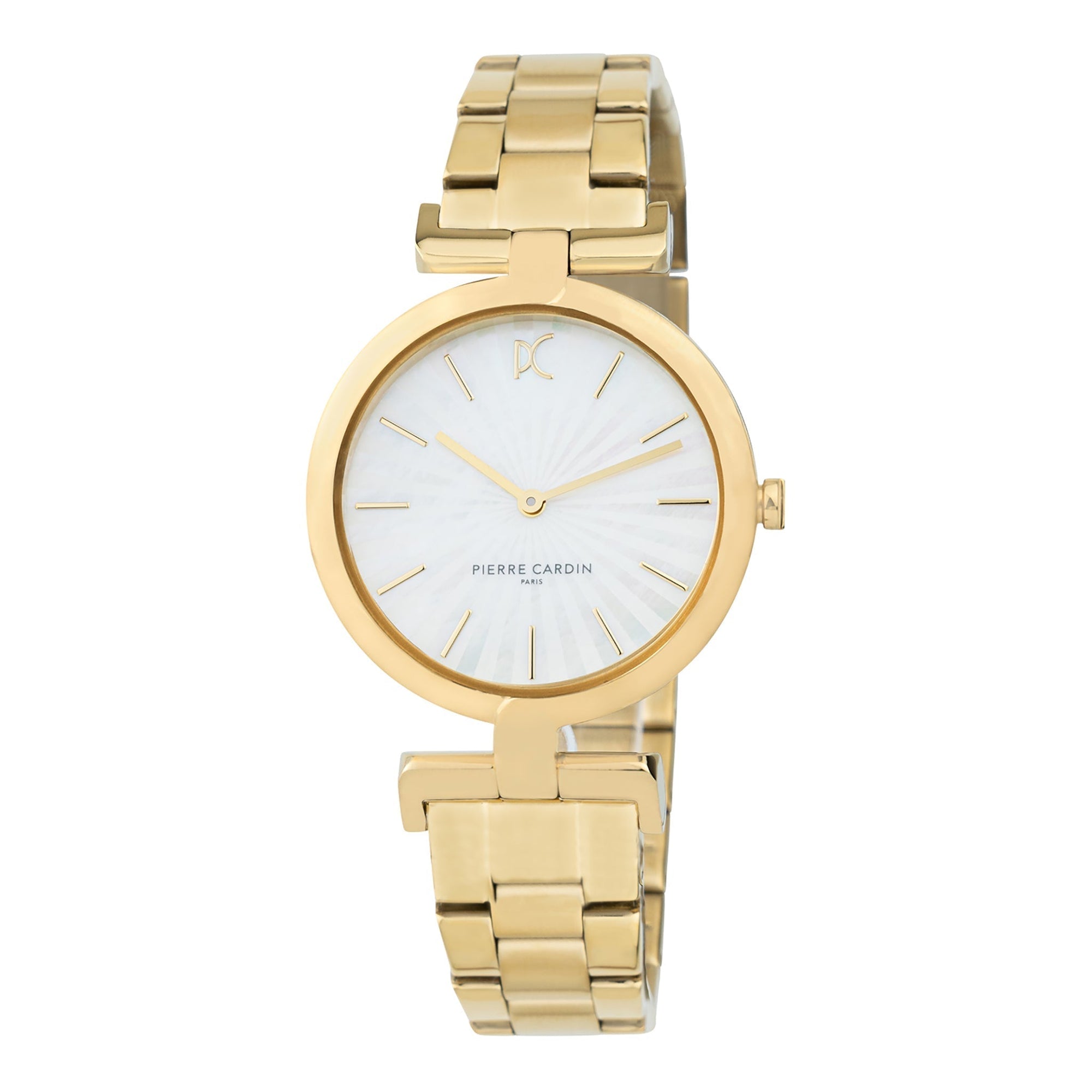 PIERRE CARDIN Women's Watch with Gold Stainless Steel Case and Gold Stainless Steel Band-0