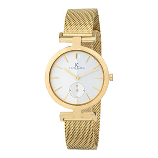 PIERRE CARDIN Women's Watch with Gold Stainless Steel Case and Gold Stainless Steel Band-0