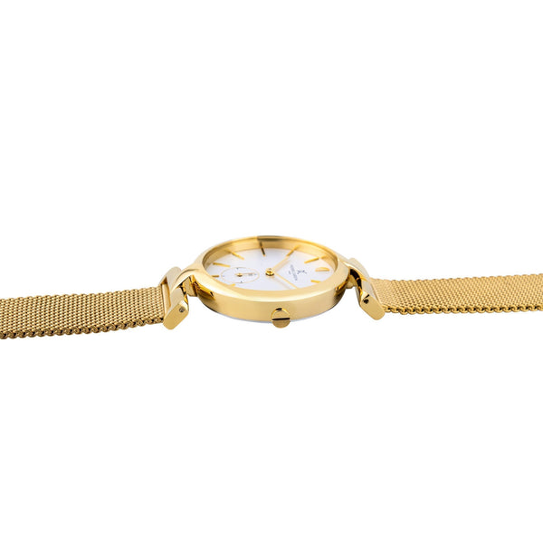 PIERRE CARDIN Women's Watch with Gold Stainless Steel Case and Gold Stainless Steel Band-2