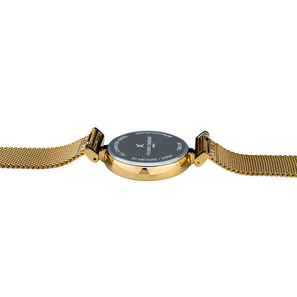 PIERRE CARDIN Women's Watch with Gold Stainless Steel Case and Gold Stainless Steel Band-3