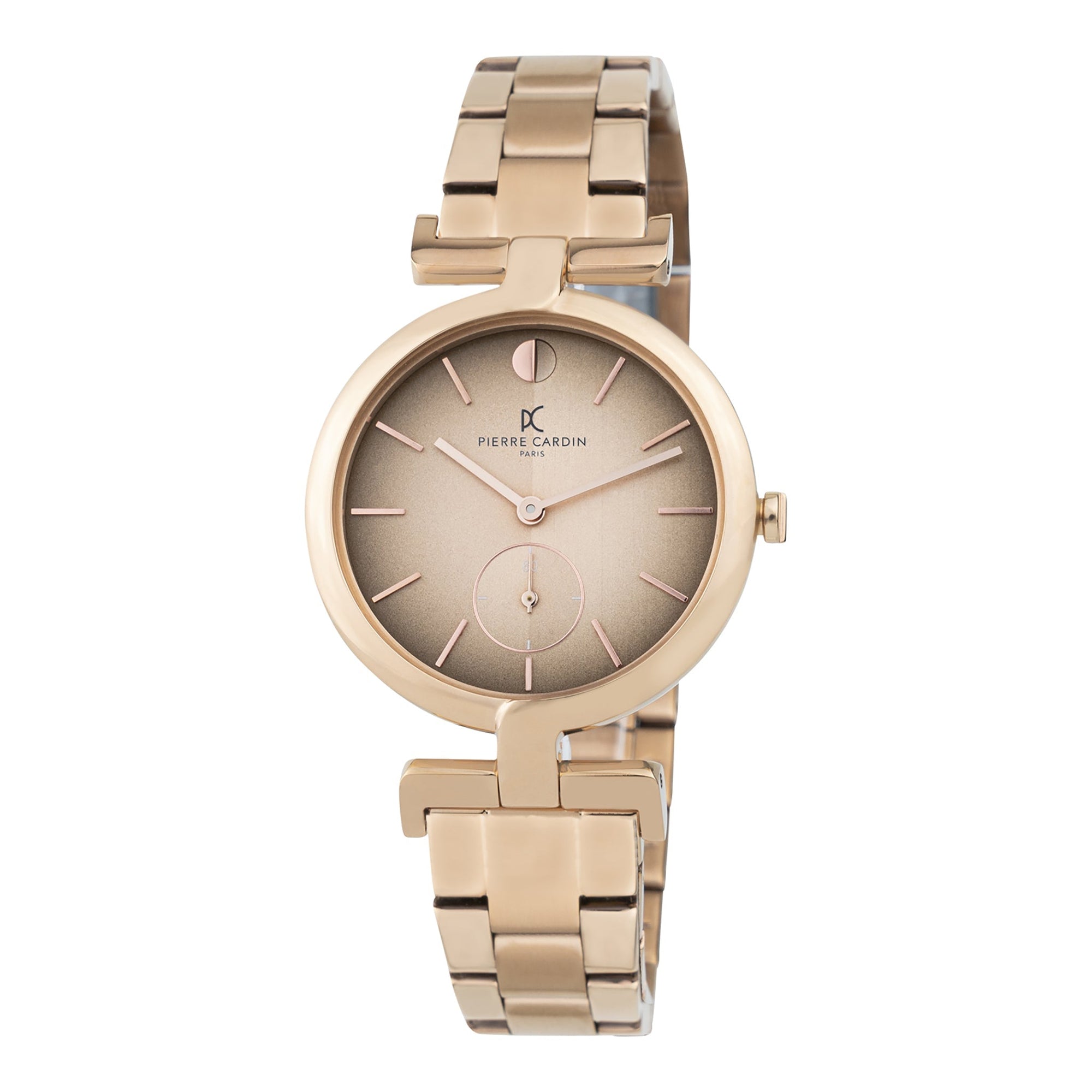 PIERRE CARDIN Women's Watch with Rose Gold Stainless Steel Case and Rose Gold Stainless Steel Band-0