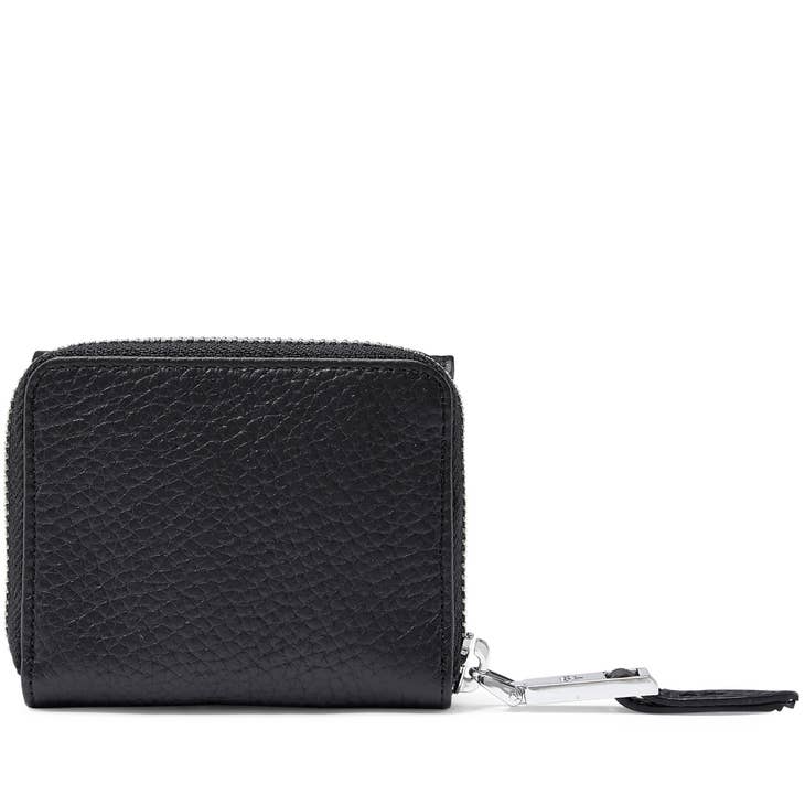 Angela Women's Pure Leather Wallet Black-1