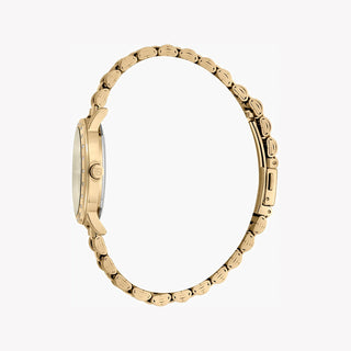 ESPRIT Women's Watch with Gold Stainless Steel Case and Gold Stainless Steel Band-2