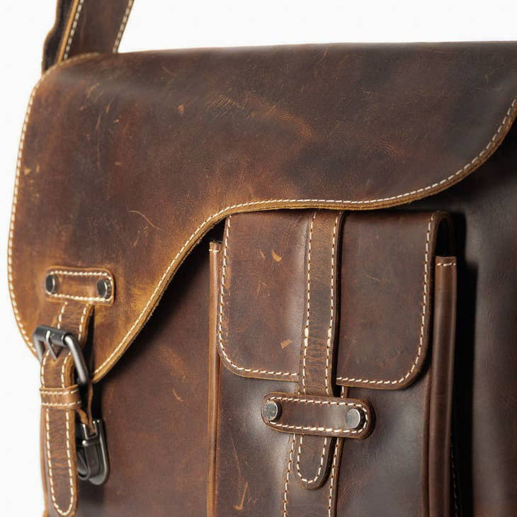 Gregory Buffalo Leather Men's Messenger Bag-3