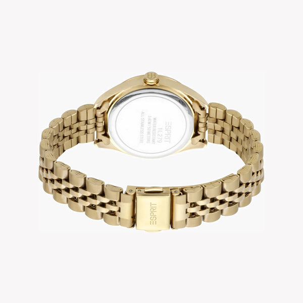 ESPRIT Women's Watch with Gold Stainless Steel Case and Gold Stainless Steel Band-2