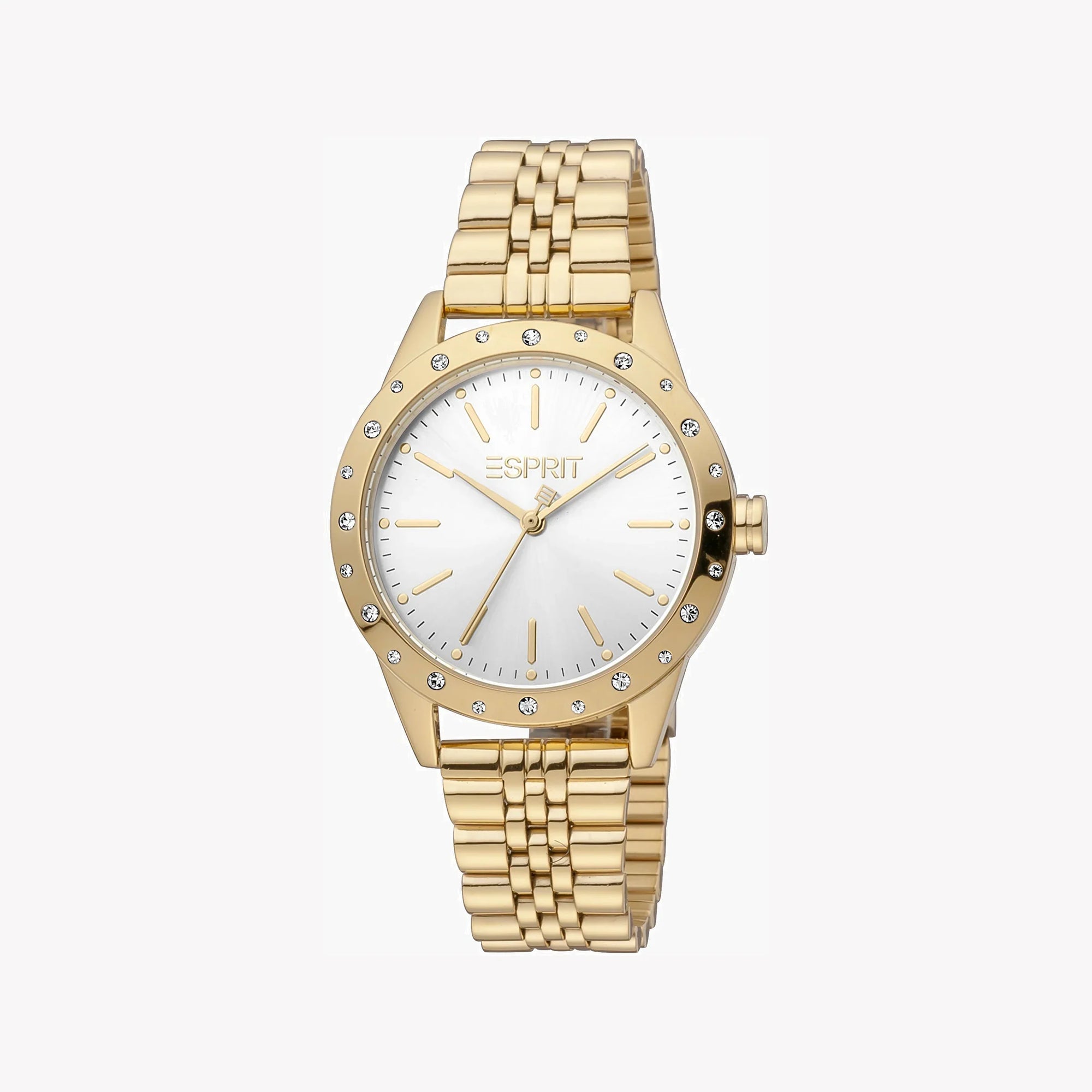 ESPRIT Women's Watch with Gold Stainless Steel Case and Gold Stainless Steel Band-0