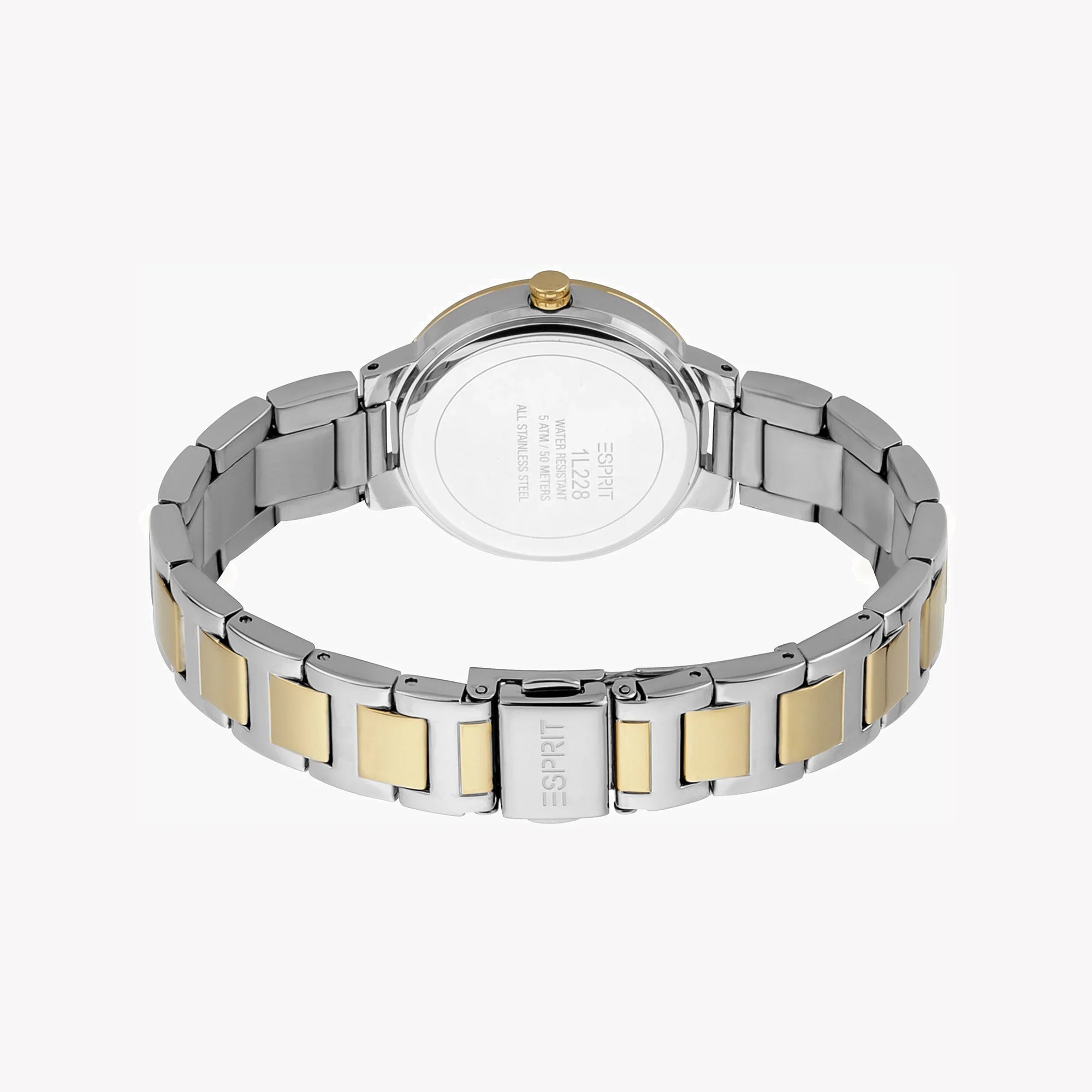 ESPRIT Women's Watch with Silver & Gold Stainless Steel Case and Silver & Gold Stainless Steel Band-3