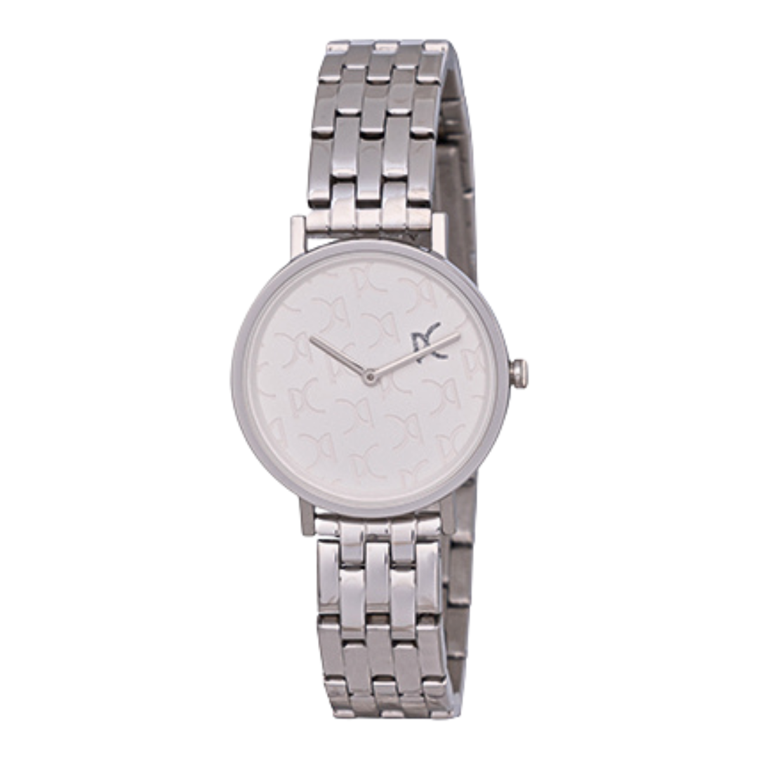 PIERRE CARDIN Women's Watch with Silver Metal Case and Silver Metal Band-0