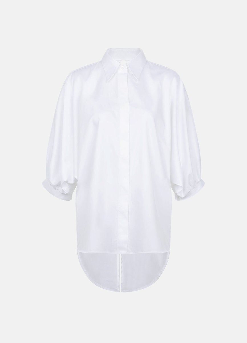 Sicily Collection 7 White Premium Italian Design Cotton Shirts-1