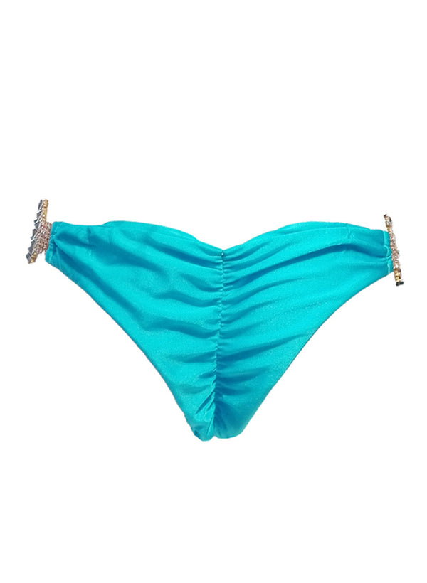 Gina Skimpy Bottom - Turquoise-1