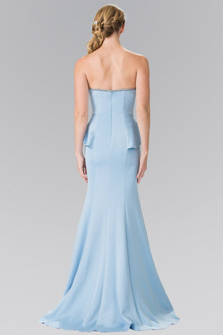 Strapless Mermaid Long Dress-1