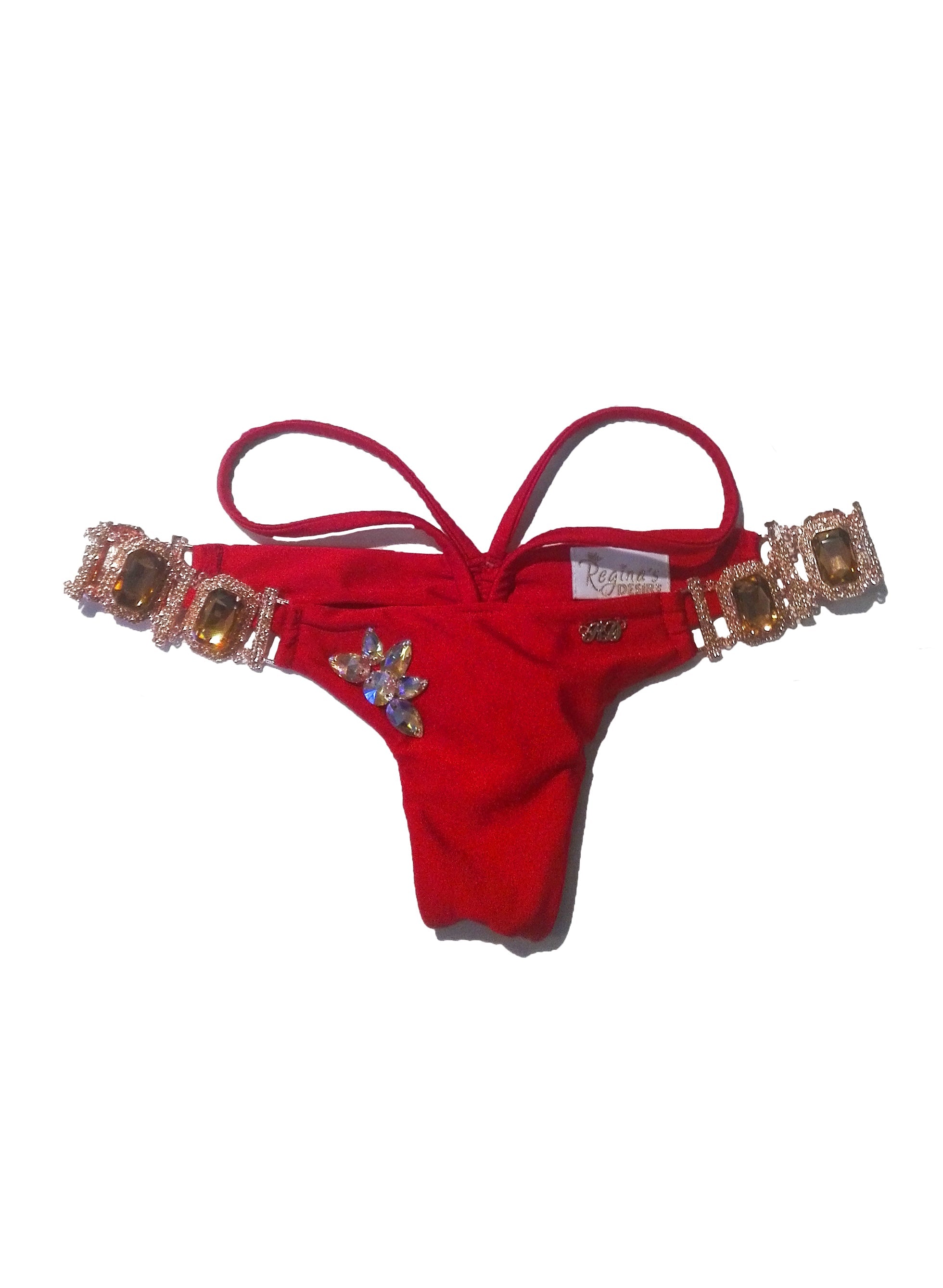 Hollywood Skimpy Bottom - Red-1