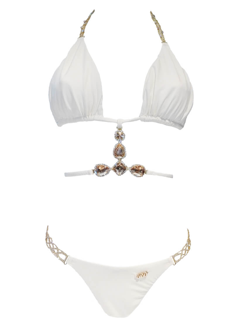 June Triangle Top & Tango Bottom - White-1