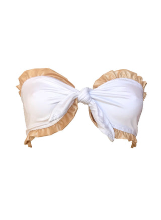 Lexy Bandeau Top - White-0