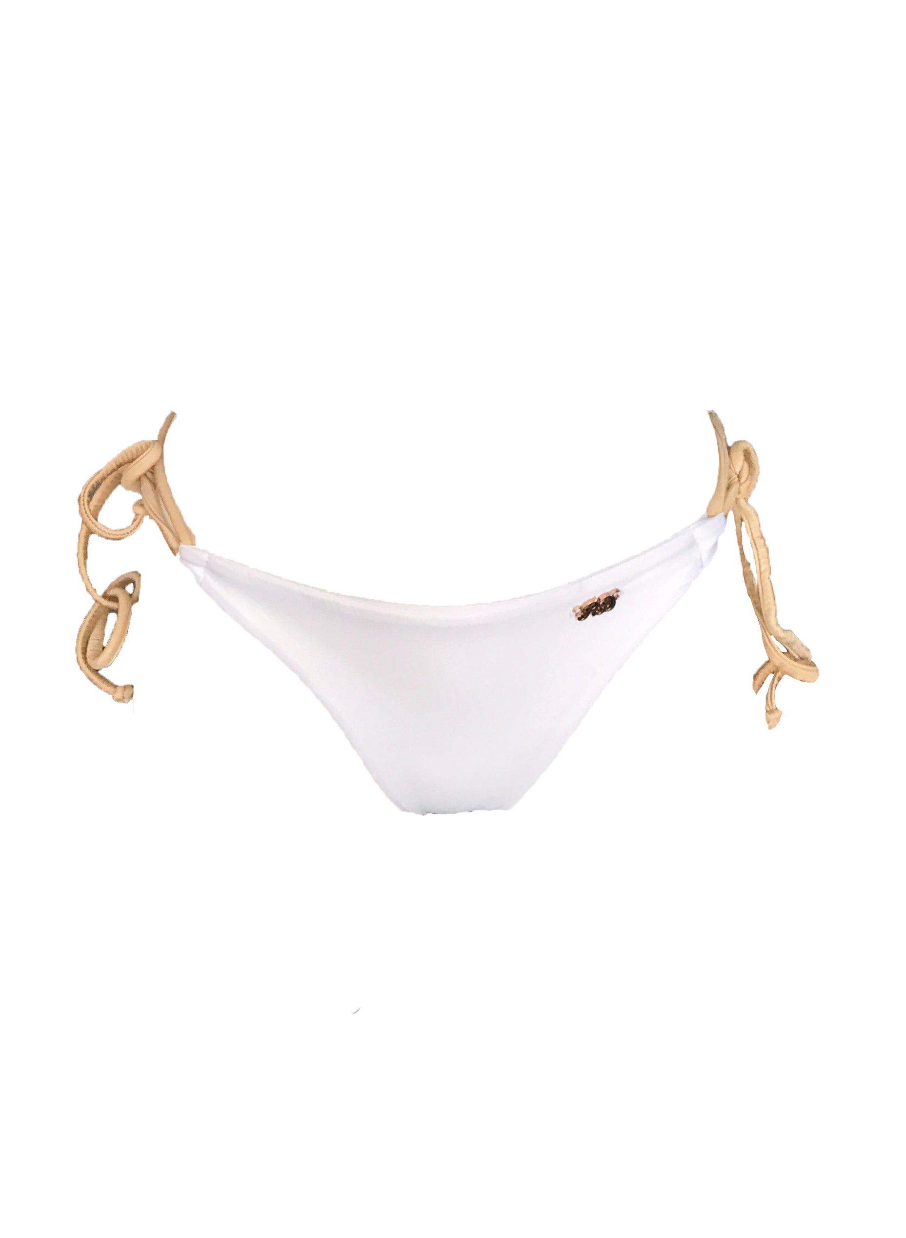 Maya Thong Bottom - White-0