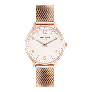 PIERRE CARDIN Women's Watch with Rose Gold Stainless Steel Case and Rose Gold Stainless Steel Band-0