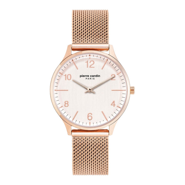 PIERRE CARDIN Women's Watch with Rose Gold Stainless Steel Case and Rose Gold Stainless Steel Band-0