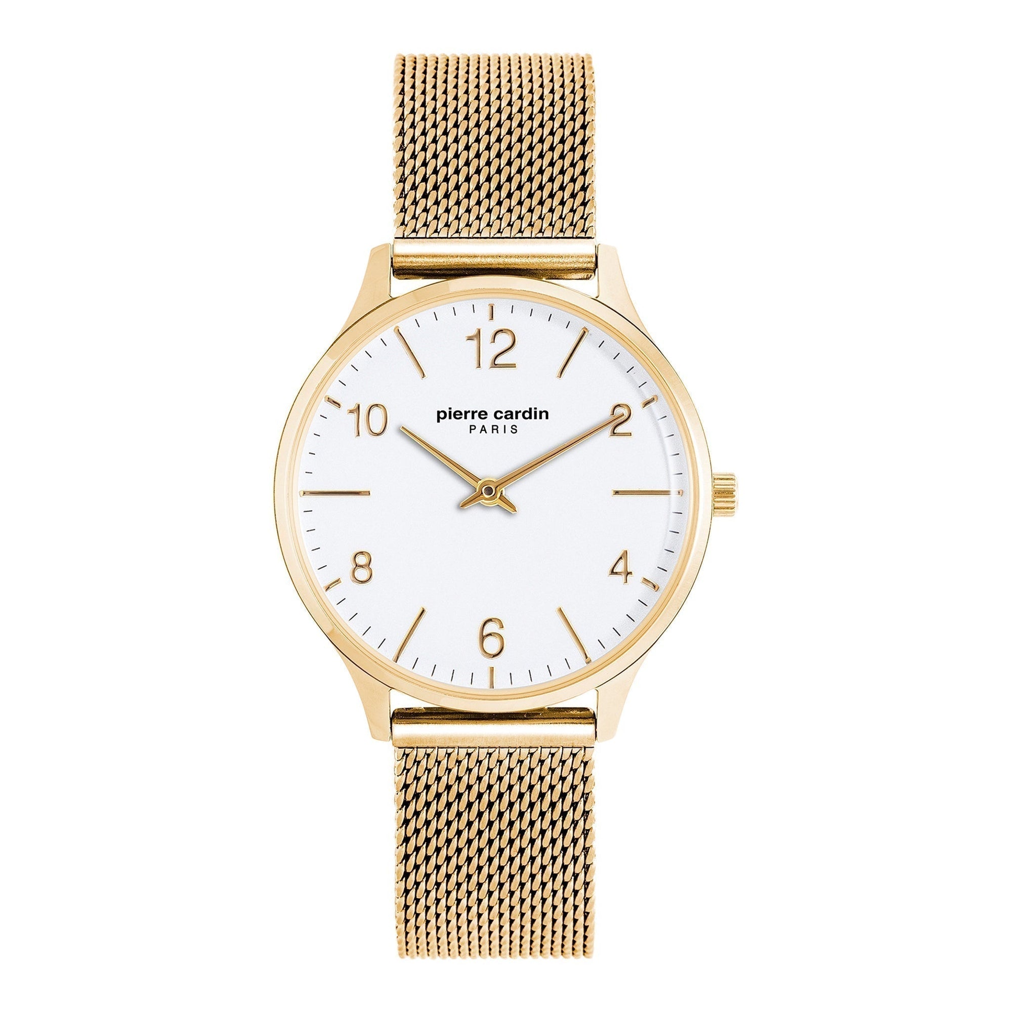 PIERRE CARDIN Women's Watch with Gold Stainless Steel Case and Gold Stainless Steel Band-0