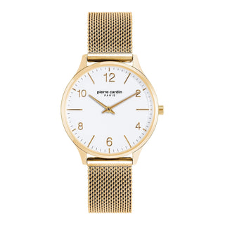 PIERRE CARDIN Women's Watch with Gold Stainless Steel Case and Gold Stainless Steel Band-0