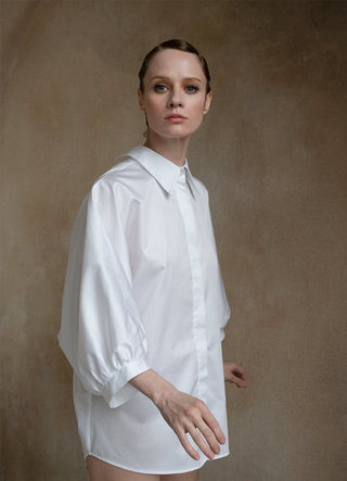 Prima Italian Design White Shirt Organic Cotton-2