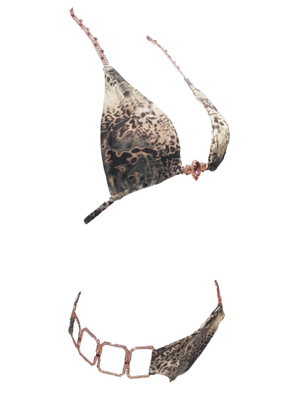 Rachel Triangle Top & Skimpy Bottom - Ocelot-1