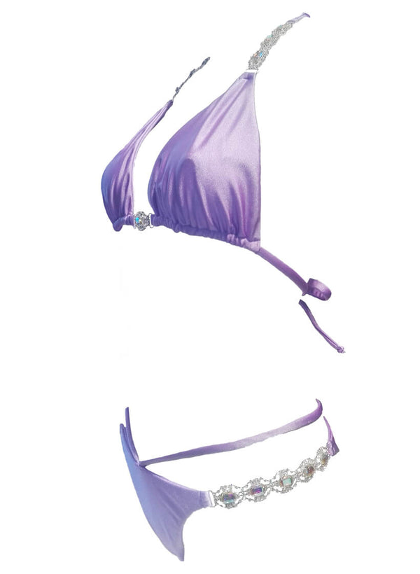 Shanel Triangle Top & Tango Bottom - Purple-3