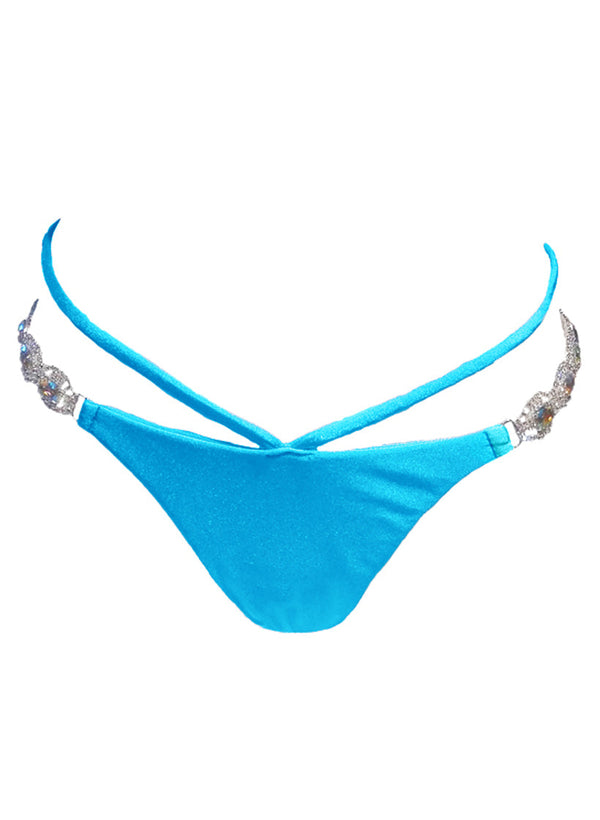 Shanel Tango Bottom - Turquoise-0