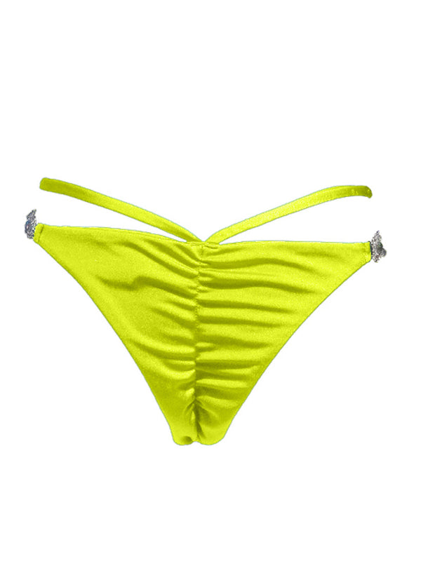 Shanel Tango Bottom - Neon Yellow-1