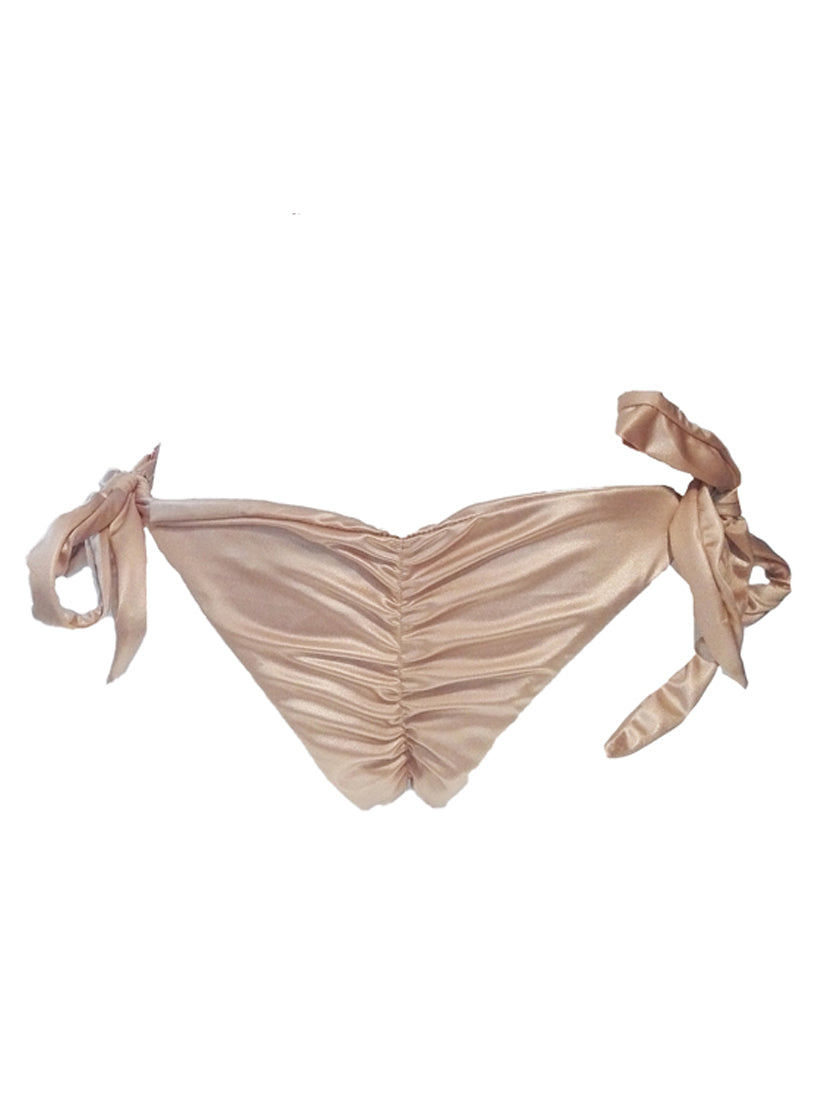 Tessa Tie Side Bottom - Gold-1