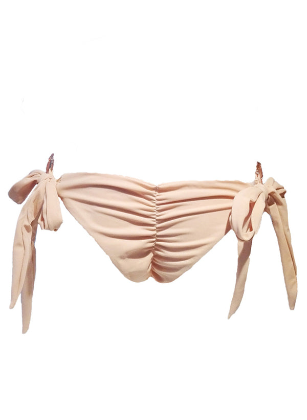 Tessa Tie Side Bottom - Nude-1