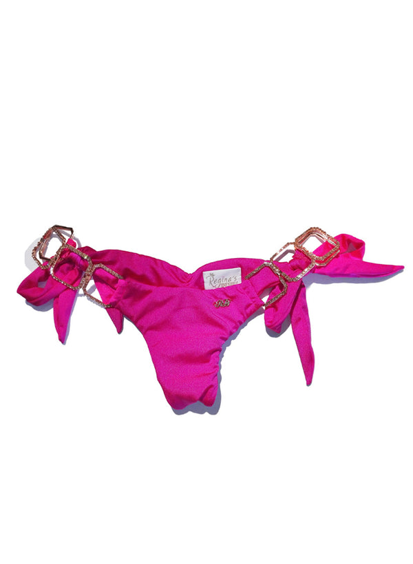 Tessa Tie Side Bottom - Pink-2