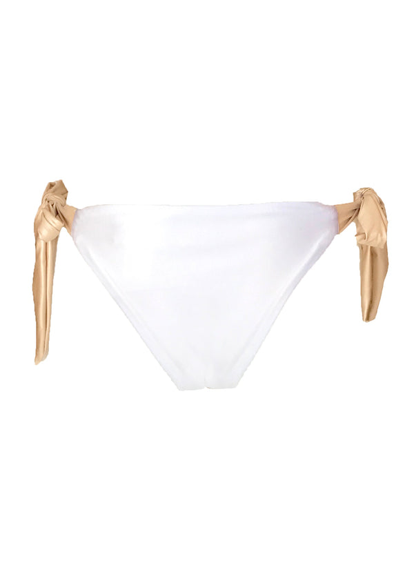 Trish Tie Side Bottom - White-2