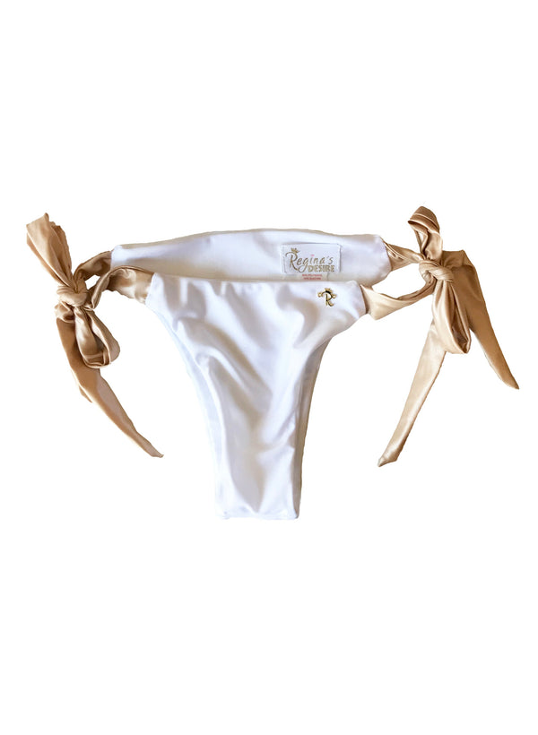 Trish Tie Side Bottom - White-3