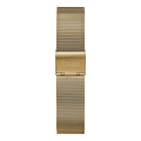 TIMEX Women's Watch with Gold Brass Case and Gold Stainless Steel Band-2