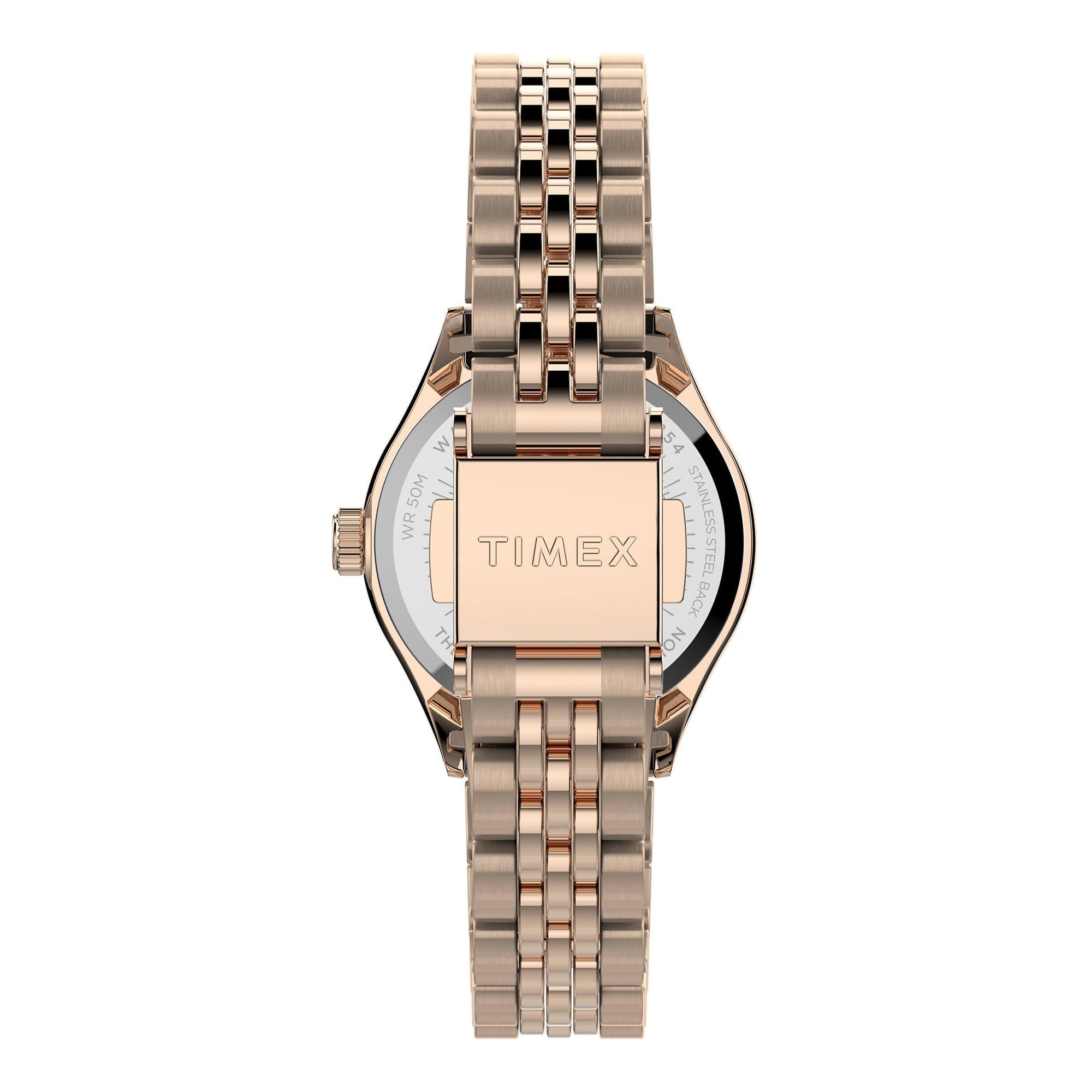 TIMEX Women's Watch with Rose Gold Stainless Steel Case and Rose Gold Stainless Steel Band-2