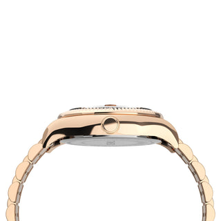 TIMEX Women's Watch with Rose Gold Stainless Steel Case and Rose Gold Stainless Steel Band-1