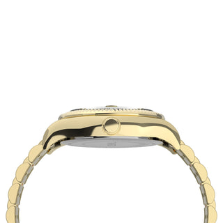 TIMEX Women's Watch with Gold Stainless Steel Case and Gold Stainless Steel Band-1