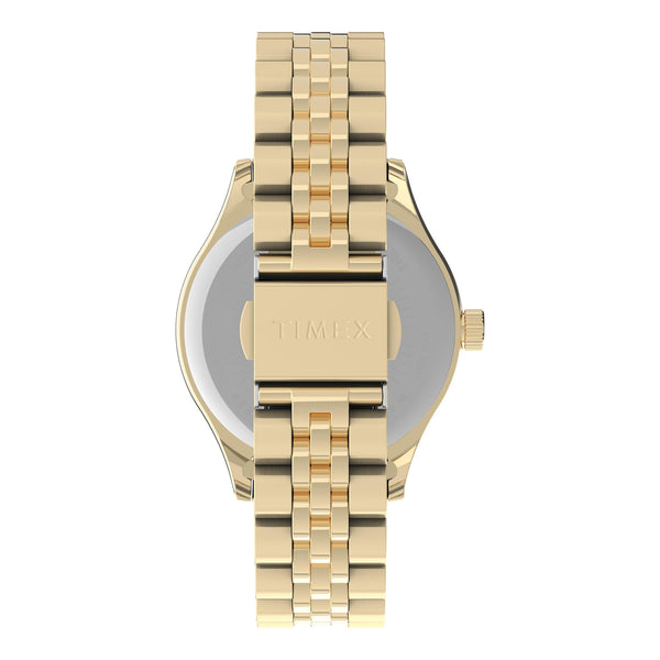 TIMEX Women's Watch with Gold Stainless Steel Case and Gold Stainless Steel Band-2