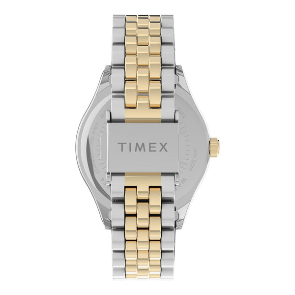 TIMEX Women's Watch with Silver Stainless Steel Case and Silver & Gold Stainless Steel Band-2