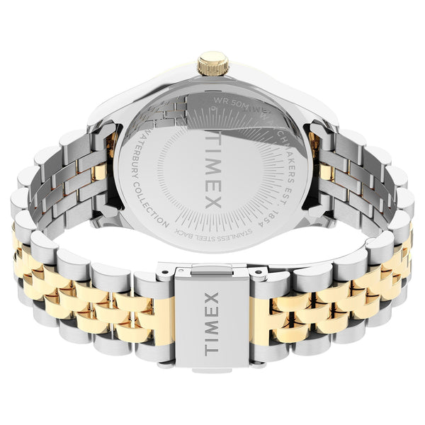 TIMEX Women's Watch with Silver Stainless Steel Case and Silver & Gold Stainless Steel Band-3