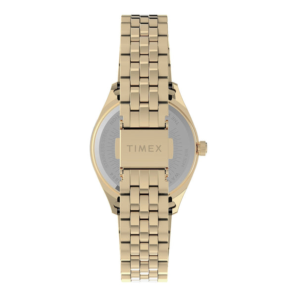 TIMEX Women's Watch with Gold Stainless Steel Case and Gold Stainless Steel Band-2