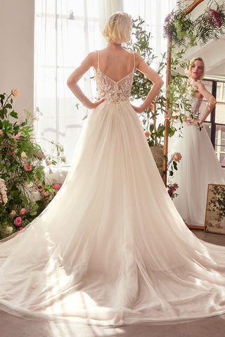 Lace & Tulle Bridal Ball Gown-1